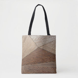 Bruin veld tote bag