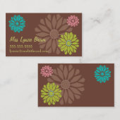 Bruin ventilator Visitekaartje (Voorkant / Achterkant)