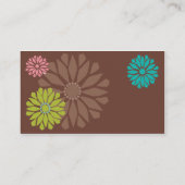 Bruin ventilator Visitekaartje (Achterkant)