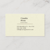 Bruin Verfrommelde Document Textuur Restaurant Bak Visitekaartje (Achterkant)