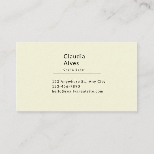 Bruin Verfrommelde Document Textuur Restaurant Bak Visitekaartje (Achterkant)