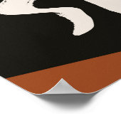 Bruin Verkoopteken, Kleinhandelsopslag Signage, Gr Poster (Hoek)