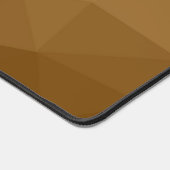 Bruin verloop geometrisch maaspatroon bureaumat (Hoek)