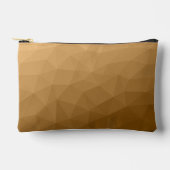 Bruin verloop geometrisch maaspatroon etui (Voorkant)