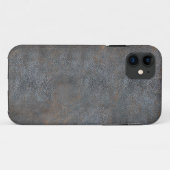 Bruin vervormd leder Antiek boek Case-Mate iPhone Case (Achterkant (horizontaal))