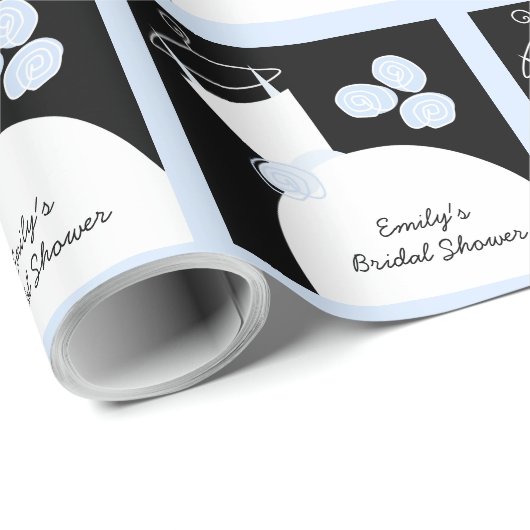 Bruin-Vrijgezellenfeest-pastel voor bruiloft Cadeaupapier (Rol Hoek)