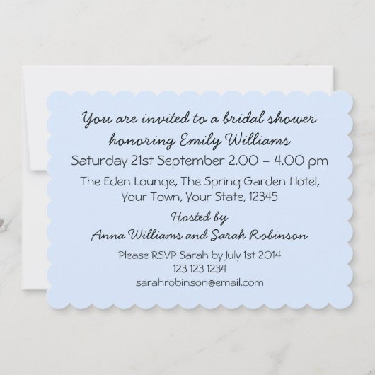 Bruin vrijgezellenfeest zwarte pastel kaart (Achterkant)