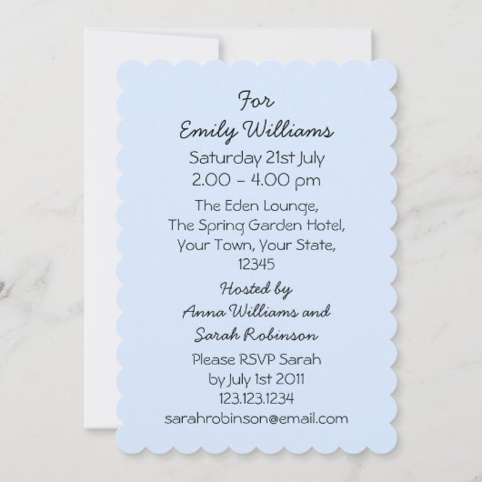 Bruin vrijgezellenfeest zwarte pastel kaart (Achterkant)