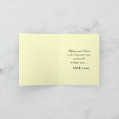 Bruin Washington draagt - word goed Kaart (Binnen)