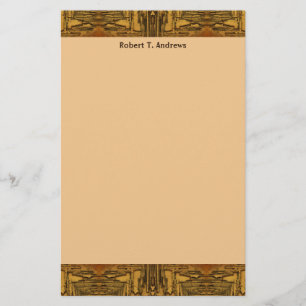 bruin western briefpapier