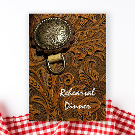 Bruin Western zadeltje Kaart