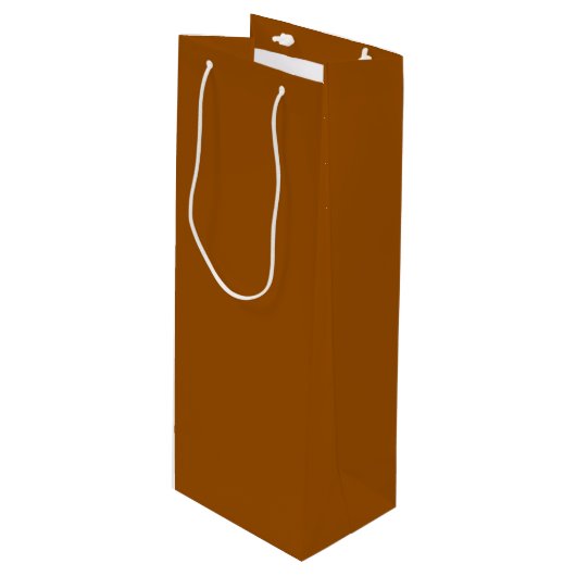 Bruin Wijn Cadeautas (Voorkant Gekanteld)