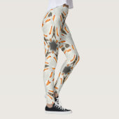 bruin wit bruin leggings (Rechts)