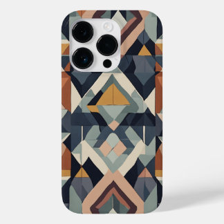 Bruin wit en zwart blauw Case-Mate iPhone 14 pro hoesje