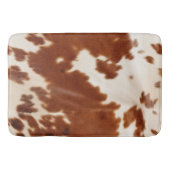 Bruin Wit Koeienhuid Badmat (Voorkant)