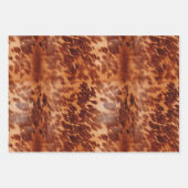 Bruin Wit Koeienhuid Inpakpapier Vel (Voorkant 3)