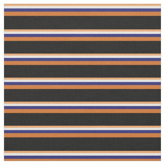 Bruin, wit, Midnight Blue, chocolade en zwart Stof (Close Up)