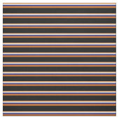 Bruin, wit, Midnight Blue, chocolade en zwart Stof (Swatch)