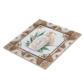 Bruin Wit SPF 50 Zonnebrandcrème Beach House Badka Tegeltje (Zijkant)