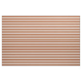 Bruin Wit Streepjespatroonontwerp Stof (Yard (91,4 cm))