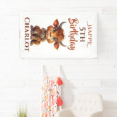 Bruin Wit Sweet Funny Koe Banner (Insitu)