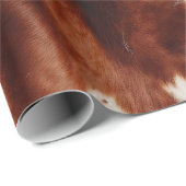 Bruin Wit Zuidwest Koeienhuid Cadeaupapier (Rol Hoek)