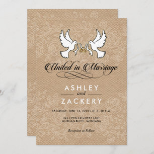 Bruin, witte duiven Weddenschap Kaart
