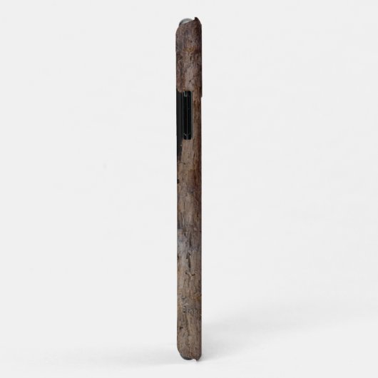 Bruin Wooden BarkWooden Bark Case-Mate iPhone Case (Achterkant/rechts)