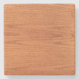 Bruin Woodgrain Square Onderzetter