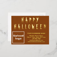 Bruin Zakelijk Merk op Halloween