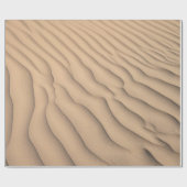 Bruin zand cadeaupapier (Vlak)
