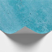 Bruin zand met waterdruppels cadeaupapier (Hoek)