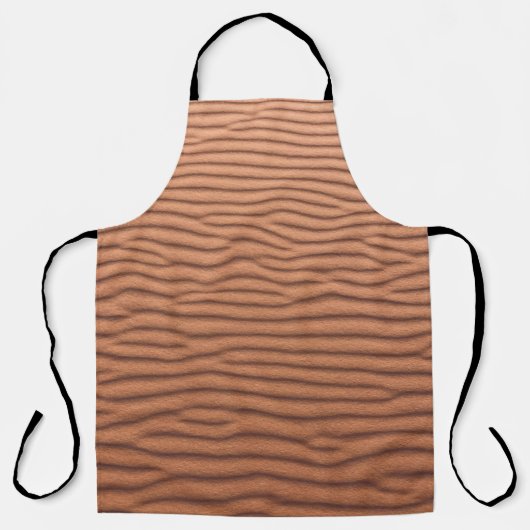 Bruin zand schort (Voorkant)