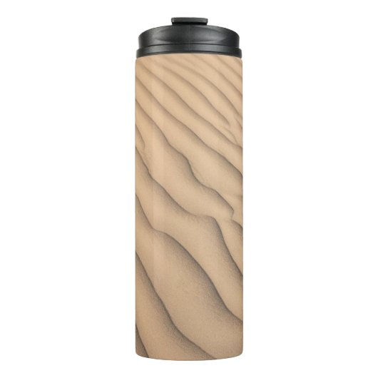 Bruin zand thermosbeker (Voorkant)
