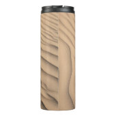 Bruin zand thermosbeker (Achterkant)