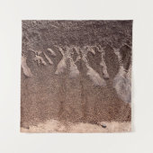 Bruin zand wandkleed (Voorkant)