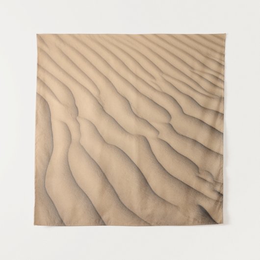 Bruin zand wandkleed (Voorkant)