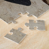 Bruin Zee Loon op strand Legpuzzel (Zijkant)