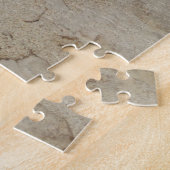 Bruin Zee Loon op strand Legpuzzel (Zijkant)