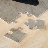 Bruin Zee Loon op strand Legpuzzel (Zijkant)