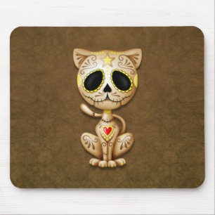 Bruin Zombie Sugar Kitten Cat Muismat