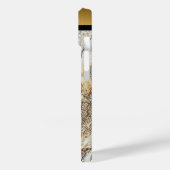 Bruin Zwart Goud Marmeren Patroon iPhone / Android Case-Mate iPhone Case (Achterkant / Links)