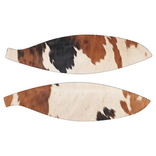 Bruin Zwart Wit Koeienhuid Basketbal (Panelen)