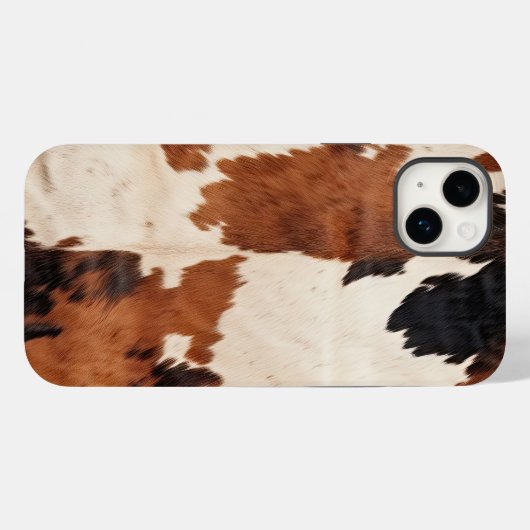 Bruin Zwart Wit Koeienhuid Case-Mate iPhone Case (Achterkant (horizontaal))