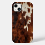 Bruin Zwart Wit Koeienhuid Case-Mate iPhone Case (Achterkant)