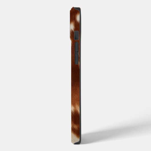 Bruin Zwart Wit Koeienhuid Case-Mate iPhone Case (Achterkant / Links)