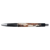 Bruin Zwart Wit Koeienhuid Pen (Voorkant)