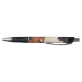 Bruin Zwart Wit Koeienhuid Pen (Bodem)