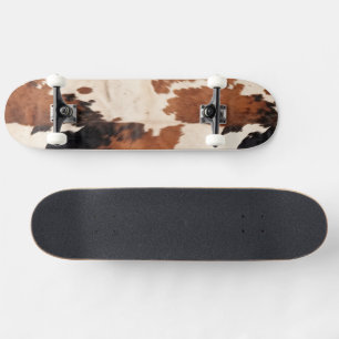 Bruin Zwart Wit Koeienhuid Persoonlijk Skateboard