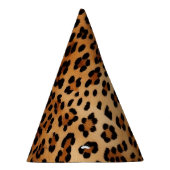 Bruin zwarte leopard-printer feesthoedjes (Rechts)